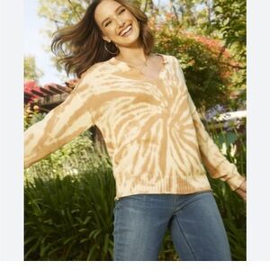 Democracy Tie Die Sweater